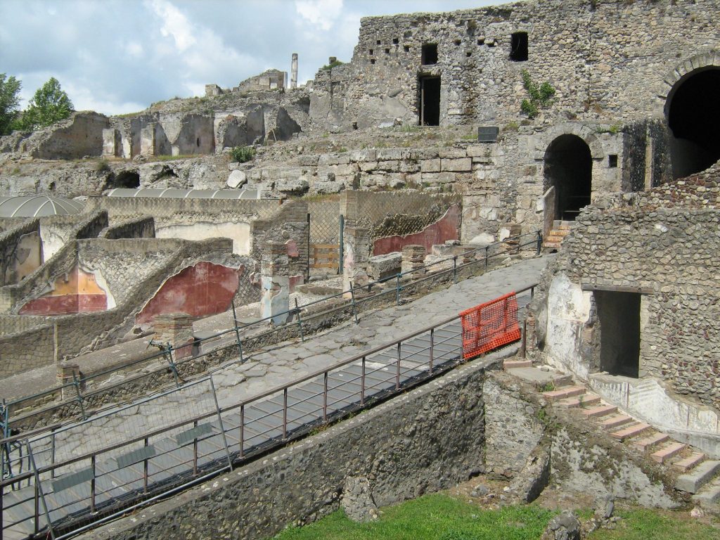 explore Pompeii, Italy