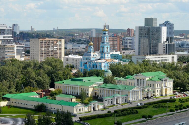 jelajahi Yekaterinburg, Rusia