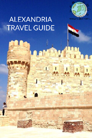 Alexandria Travel Guide Book Cover Website