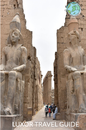 Luxor Travel Guide Book Cover Website